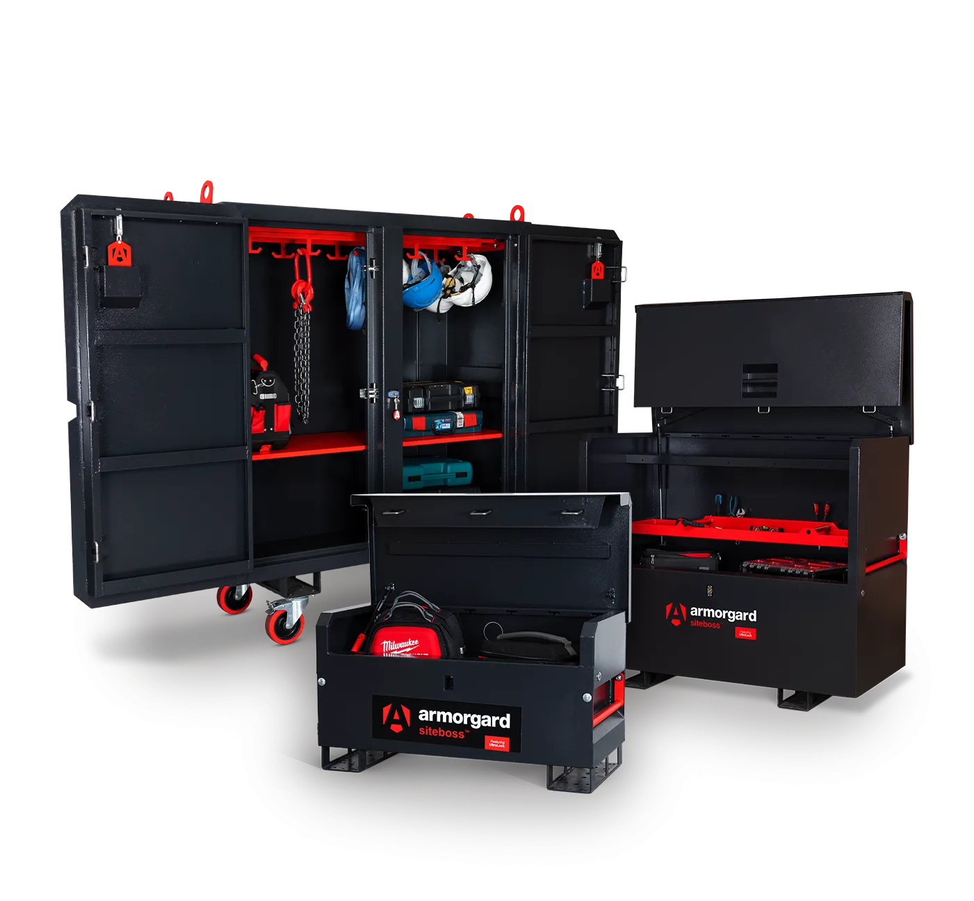 (新品) havehad 25ss City Worker Set-up Jobsite Boxes: Secure Tool Storage Products | Armorgard USA